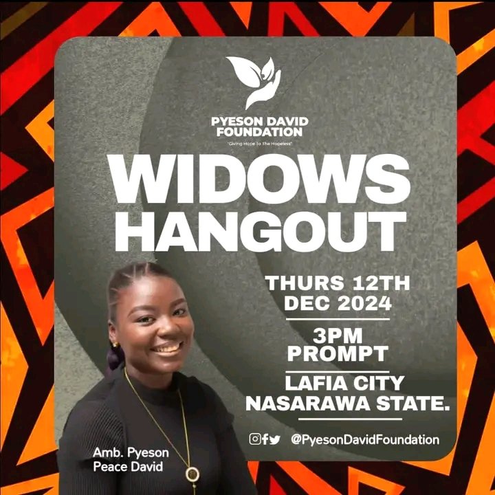 PyesonD's tweet photo. 3 days to making widows smile and have fun.

You can donate and partner. 

#pyesondavidfoundation
#nasarawastatesecondaryschooltour
#Rest2024
#ngosinlafia https://t.co/yWmDyaOuXm