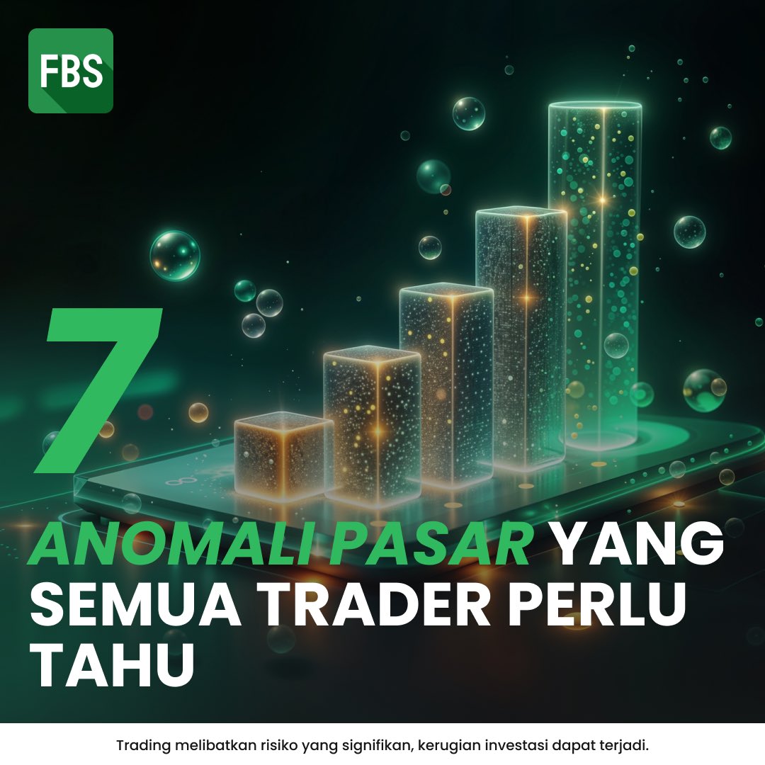Tahukah kamu bahwa pasar memiliki sifat-sifat uniknya sendiri? ✨

Berikut 7 anomali pasar yang bisa meningkatkan performa trading kamu:
1️⃣ Efek Januari: Sering memengaruhi saham berkapitalisasi kecil, USD, dan emas yang mengalami lonjakan musiman. 
2️⃣ Efek Akhir Pekan: Mata