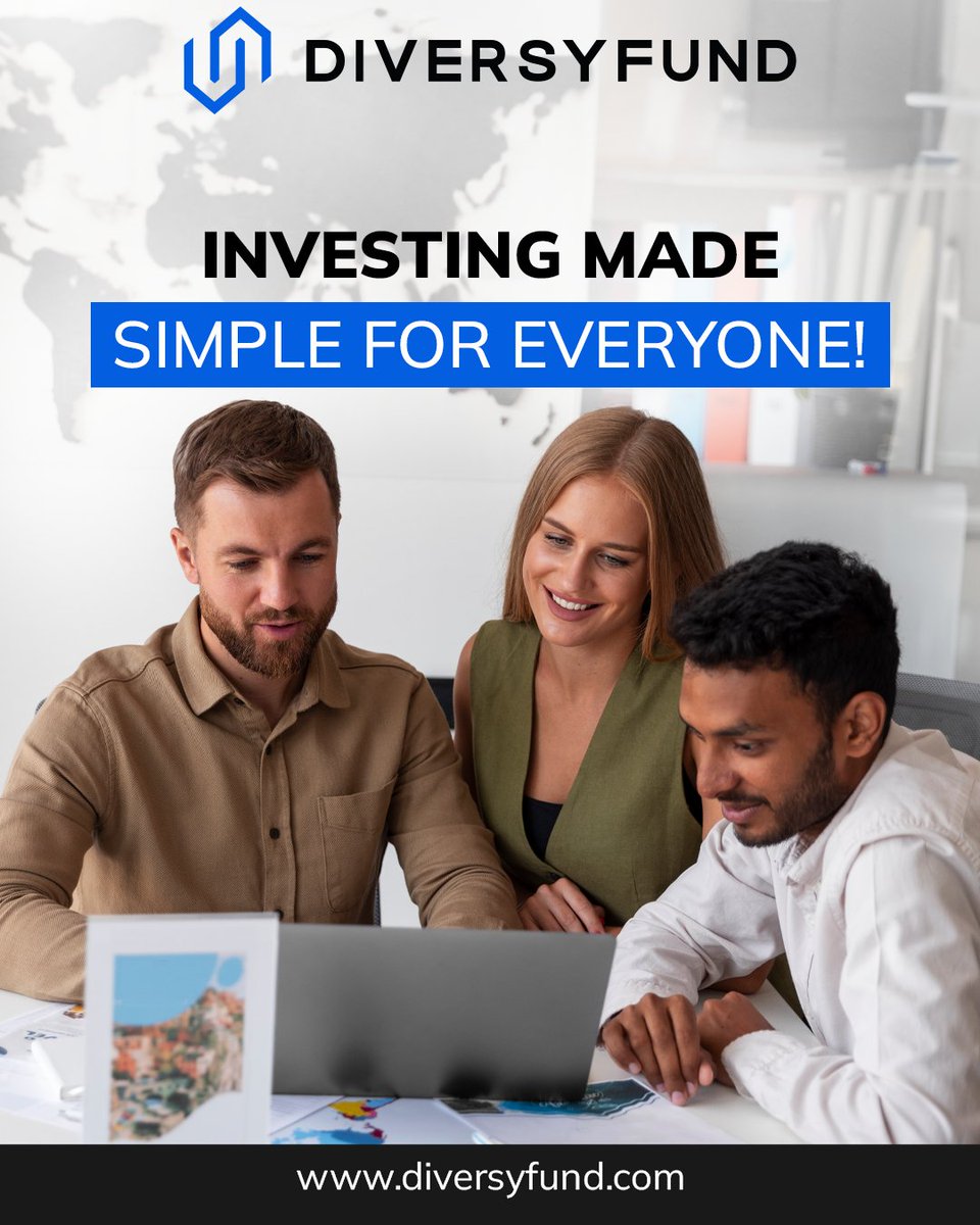 🌟 💼 DiversyFund: Wealth-Building for Everyone
We make investing accessible for all—whether you're starting out or diversifying.

✨ Ready to invest?
👉 Learn more: diversyfund.com

#diversyfund #wealthforall #investsmart
