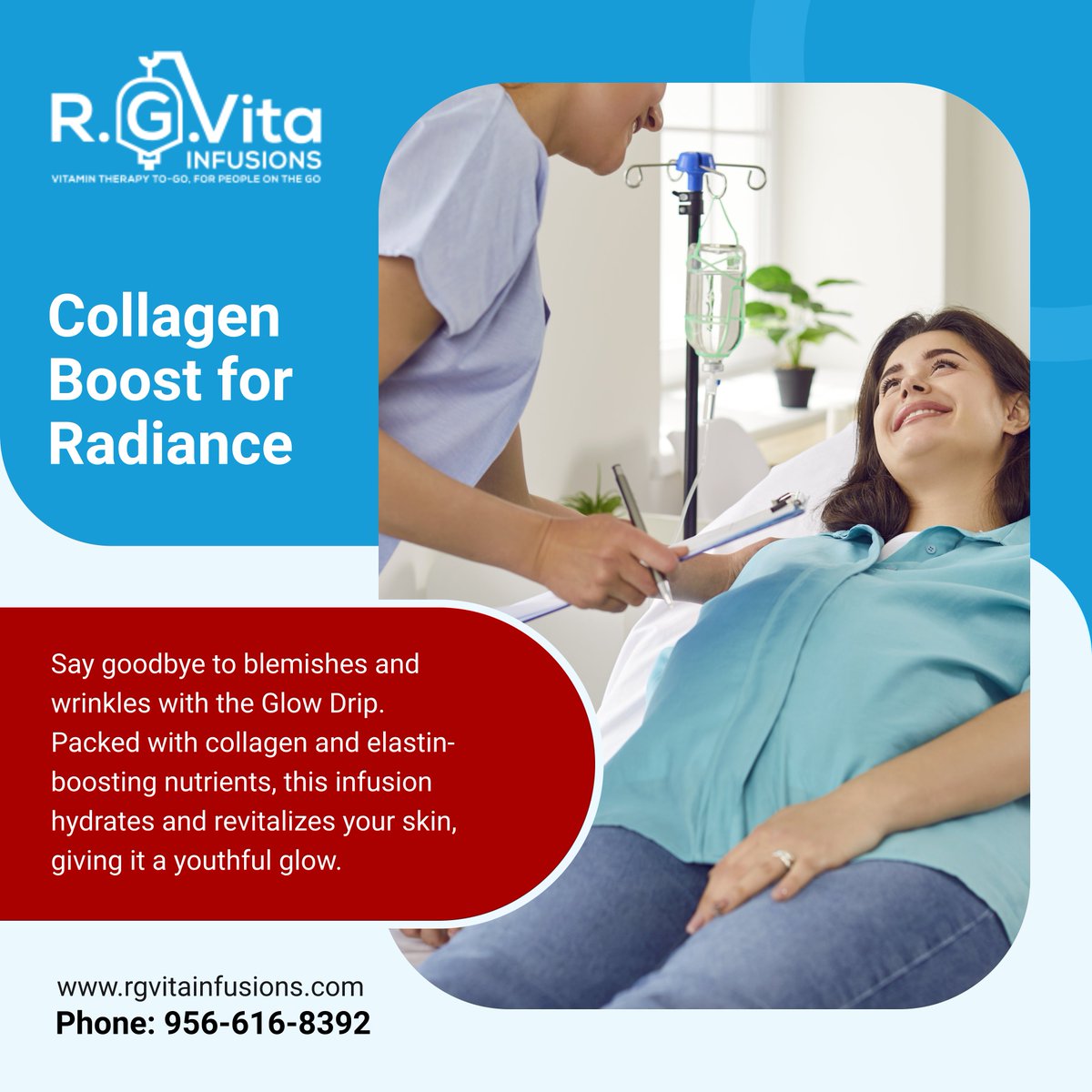 soul_touch00's tweet photo. Want radiant, youthful skin? The Glow Drip fights wrinkles, reduces blemishes, and boosts collagen production for healthier, smoother skin. Feel the difference today!

#GlowDrip #SkinRevival #RioGrandeValleyTexas #MobileIVTherapy #SkinCareGoals https://t.co/YLn1cqDLBM
