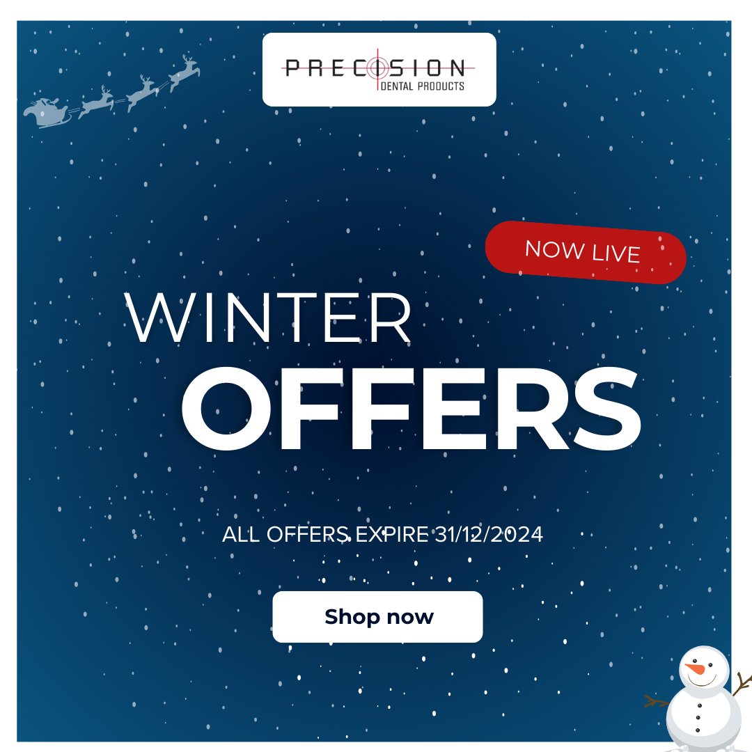 PDPsales's tweet photo. Winter Sale Alert! ❄️

Don’t miss out on our exclusive winter deals, available until 31/12/24! 

Browse our full range in the online catalogue here: https://t.co/JcbeoUkLmh

Or shop directly on our website: https://t.co/t4le0qPRJv
 
#Dentistry #DentalSupplies https://t.co/Q7qdcLXaRs