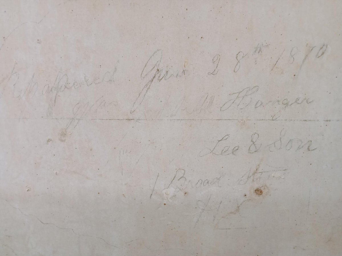 Bankfield Museum certainly is old, a refurbishment of the staff kitchen has unearthed this historic graffiti dating back to the 1870s!