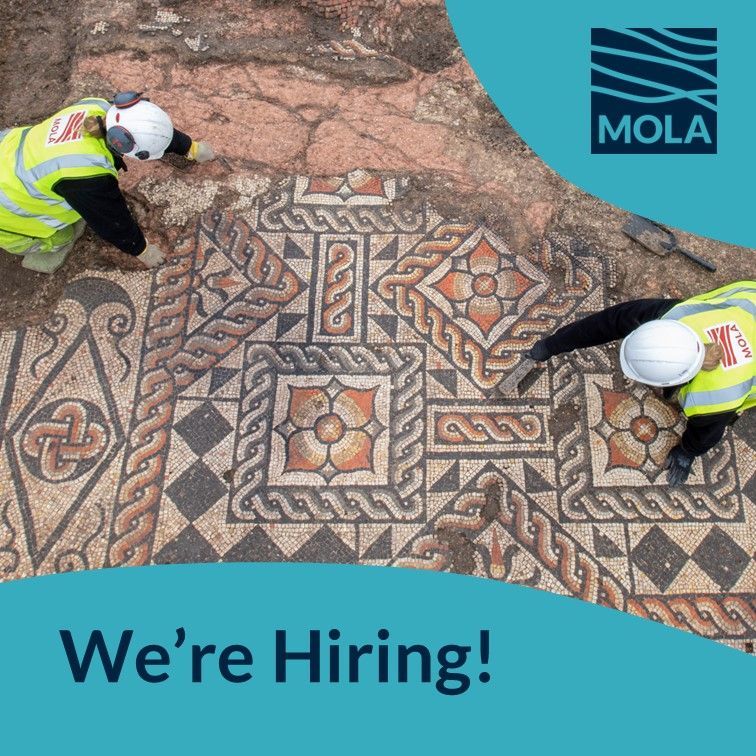 We're looking for archaeologists with all levels of experience to join us. 

You'll be working on a wide variety of exciting projects across Greater London and the south of England!

Salary: £26,925 
Closing date: 02/02/2025

Find out more &amp; apply HERE:
buff.ly/3ZGe2vO