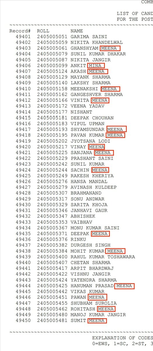 EdgelessExtol's tweet photo. Rhyming Result! 
SSC be like : Meena, O my darling!
#Meena
#Ssc_Scam #SSCCGL2024 #ssc_सुधार_करो #Ssc_Stop_Scam #SSC_STOP_SCAM https://t.co/zqJUC4FkFl