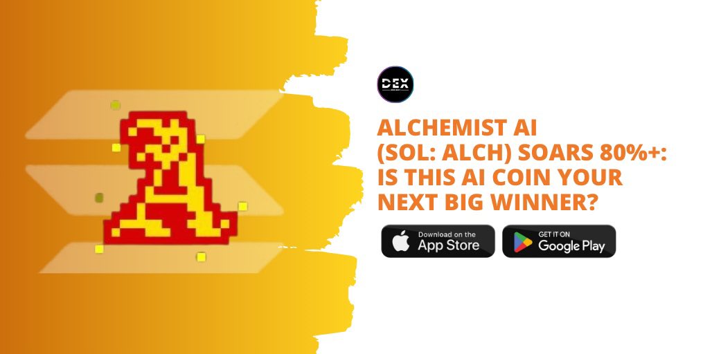 DEXWireNews's tweet photo. Alchemist AI (SOL: $ALCH) Soars 80%+: Is This AI Coin Your Next Big Winner?

⭐️ Feature Article: https://t.co/1JFVAUF7qr

💬 Chat Room (Invite): https://t.co/RlkMZP2ewE

📱 Download Mobile App: https://t.co/wgrm9ZBje4

#AlchemistAI #Solana #AI $SOL #ArtificialIntelligence #Crypto https://t.co/k0axBmuWIg