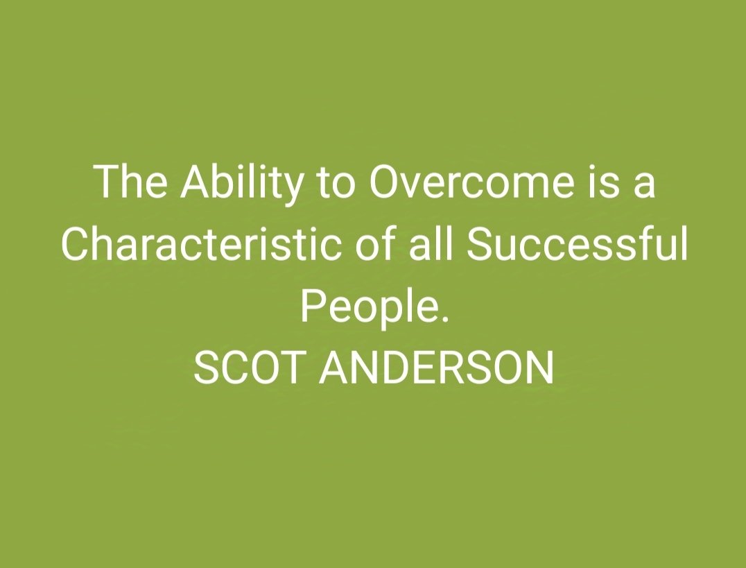 IPeteronuoha's tweet photo. The Ability to Overcome is a Characteristic of all Successful People.

SCOT ANDERSON

#realestate #business #abujaproperties
#pogik #success #Leadership https://t.co/Nkv2ZLCAu3