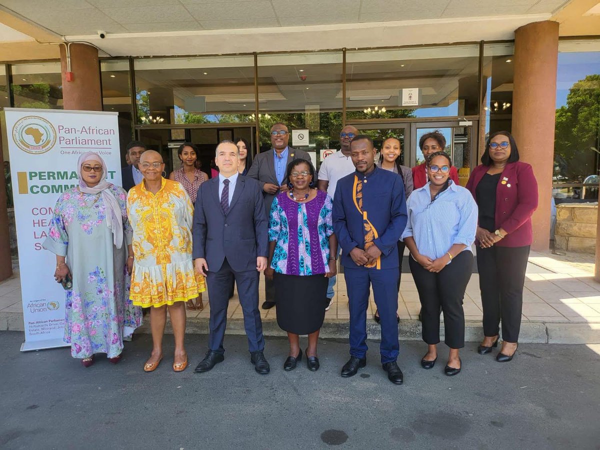 acerwc's tweet photo. ACERWC and @AfrikParliament to cooperate in advancing child rights in Africa:

The two bodies met in Maseru to discuss a three-year cooperation plan, that will guide their joint actions to promote and protect children's rights. PAP delegation  led by: Hon. Mahamoudou Saad, Chairperson of the Committee on Health, Labor, and Social Development (PAP), was welcomed by Hon. Anne Musiwa, Rapporteur of the ACERWC.

This initiative marks a significant step in advancing children's rights in Africa. The collaboration between the Pan-African Parliament (PAP) and the African Committee of Experts on the Rights and Welfare of the Child (ACERWC) aims to enhance efforts to address the challenges related to children's rights and well-being on the continent.

During the meeting, they reviewed their of respective mandates to clarified their roles and responsibilities to better complement each other. An analysis of the situation of children's rights in Africa, as well as an assessment of progress made and identification of gaps.

The cooperation plan is to make PAP parliamentarians ambassadors to advocate for children's rights, strengthen synergies between legislative structures and specialized mechanisms and increase the visibility and effectiveness of initiatives for children's rights.

This joint effort is a promising step towards improving the institutional framework and strengthening policies focused on children's well-being in Africa.