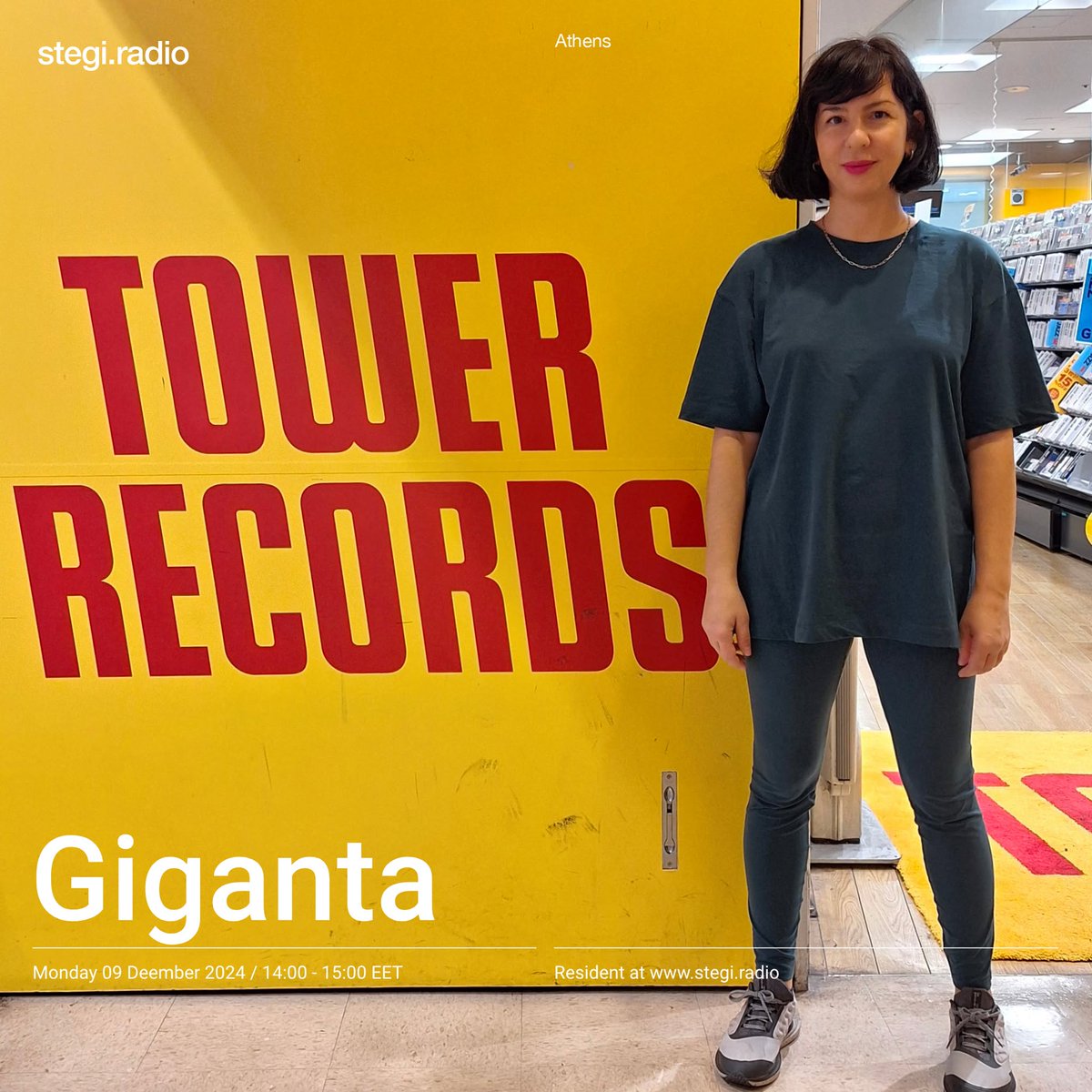 Today listen to "Big Up Tokyo" episode #stegiradio with City pop tunes! Crate diggin' 45rpm records at Tower records &amp; Disc Union in Tokyo 
stegi.radio