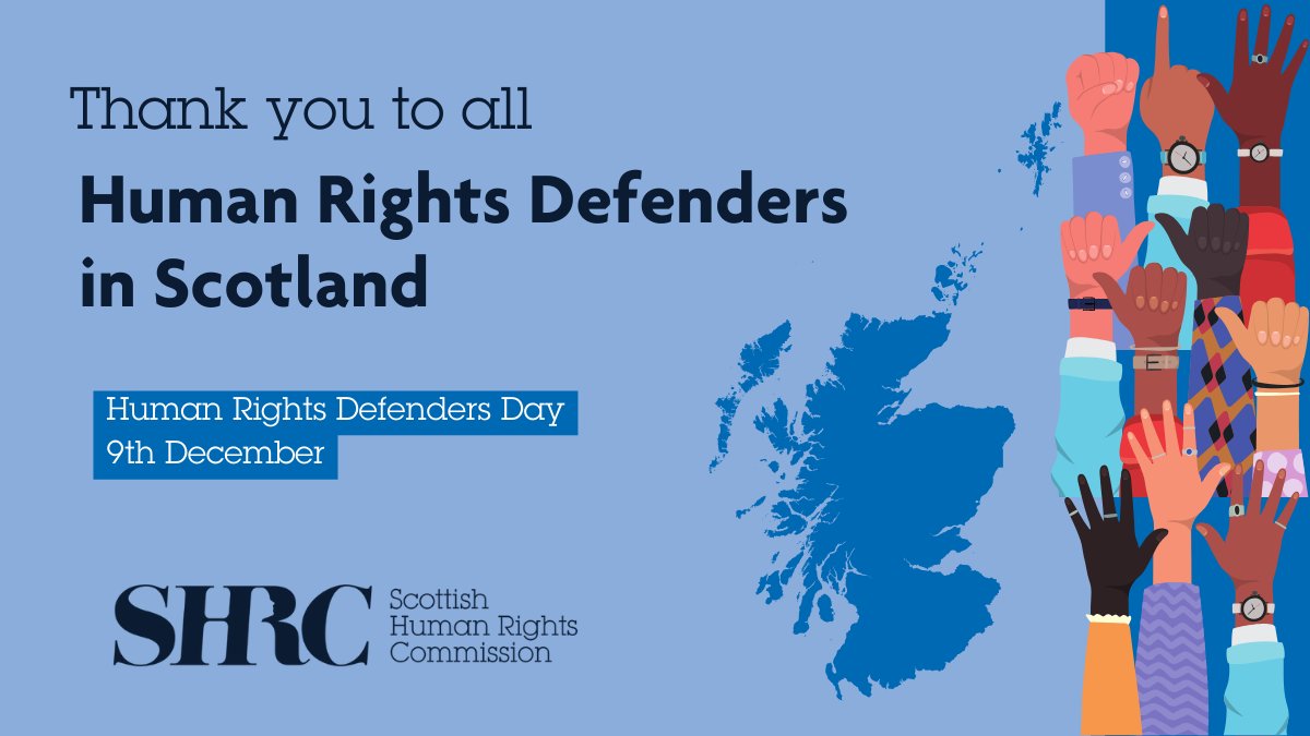 New blog post 📢

To celebrate #HumanRightsDefendersDay, our Chair has written a blog about the Commission's recent partnership work with human rights defenders and what's coming next.

Read it on our website 👇
ow.ly/38Xg50UnheU
