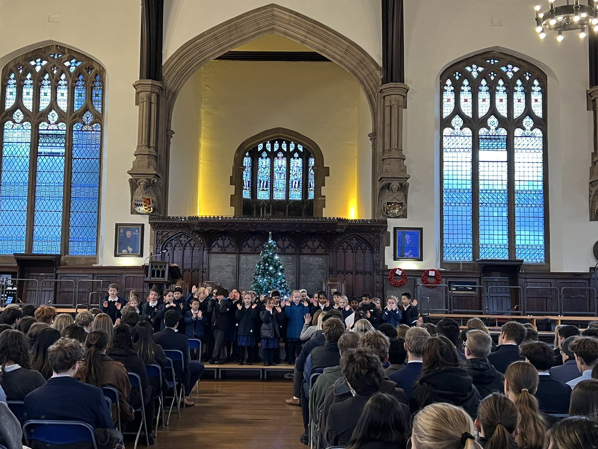 Jaideep Barot (@bgsheadmaster) on Twitter photo And then the Year 2s singing Christmas songs to our Sixth Form assembly. There’s something in my eye, again. Happens every time. And that’s before the Infant nativity and the Junior carols tonight in the Great Hall and Senior carols at <a href="/BristolCathedra/">Bristol Cathedral</a> tomorrow. ❤️❤️❤️ And then the Year 2s singing Christmas songs to our Sixth Form assembly. There’s something in my eye, again. Happens every time. And that’s before the Infant nativity and the Junior carols tonight in the Great Hall and Senior carols at <a href="/BristolCathedra/">Bristol Cathedral</a> tomorrow. ❤️❤️❤️