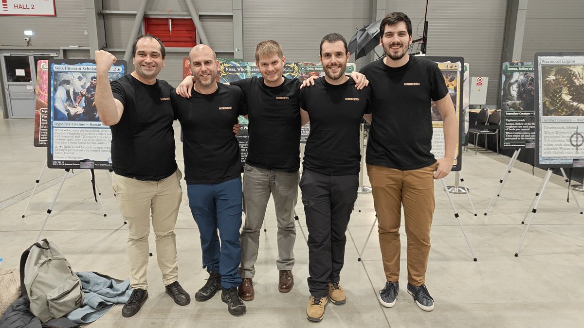 Great weekend in EW Prague with friends.

Legacy main Event 5-5
Pauper Main Event 3-2

Amazing experience!!

See you next year!!