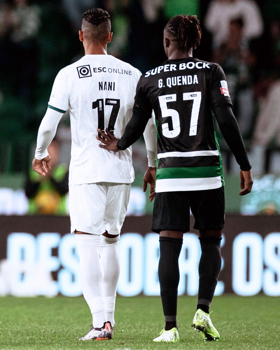 O último jogo da carreira de Nani foi em Alvalade, contra o Sporting. Poético.