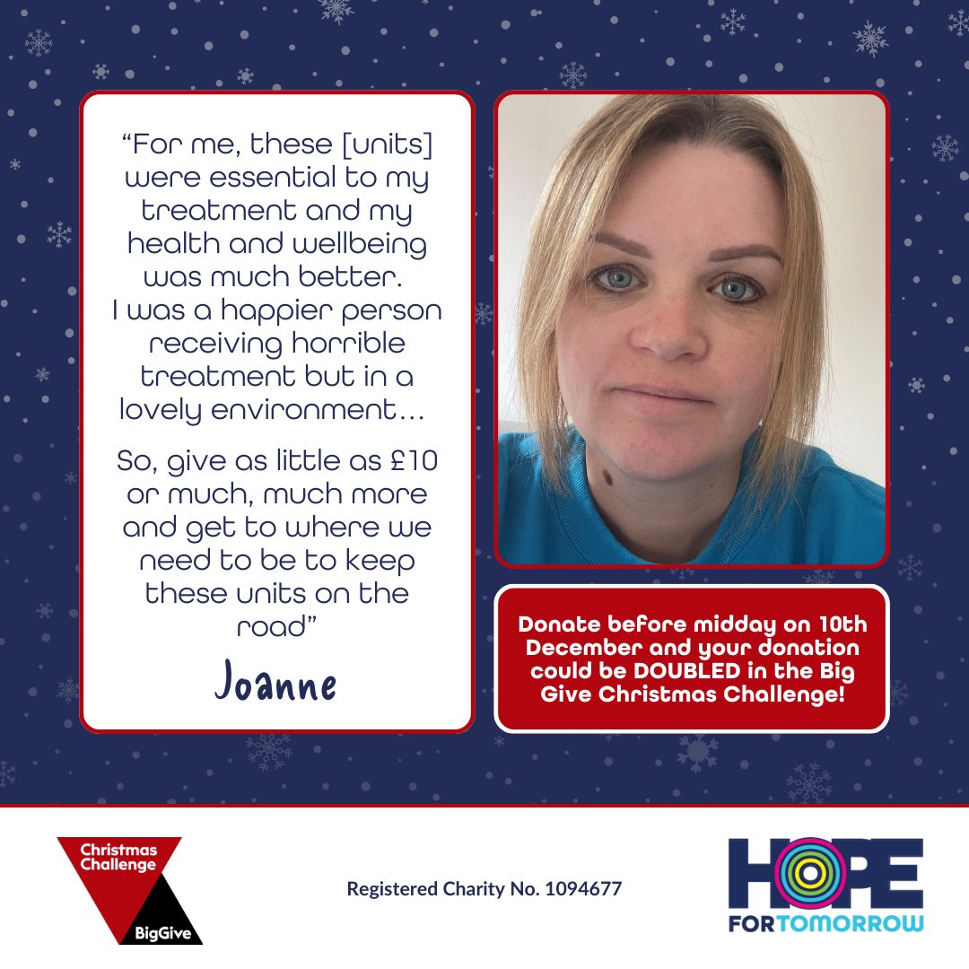 A huge “thank you” to everyone who has supported us in the <a href="/BigGive/">Big Give</a> #ChristmasChallenge so far! This match funding opportunity ends at midday on 10th December. Don’t miss your chance to donate and make twice the impact. Please visit bit.ly/HfTBigGive2024 to donate today.