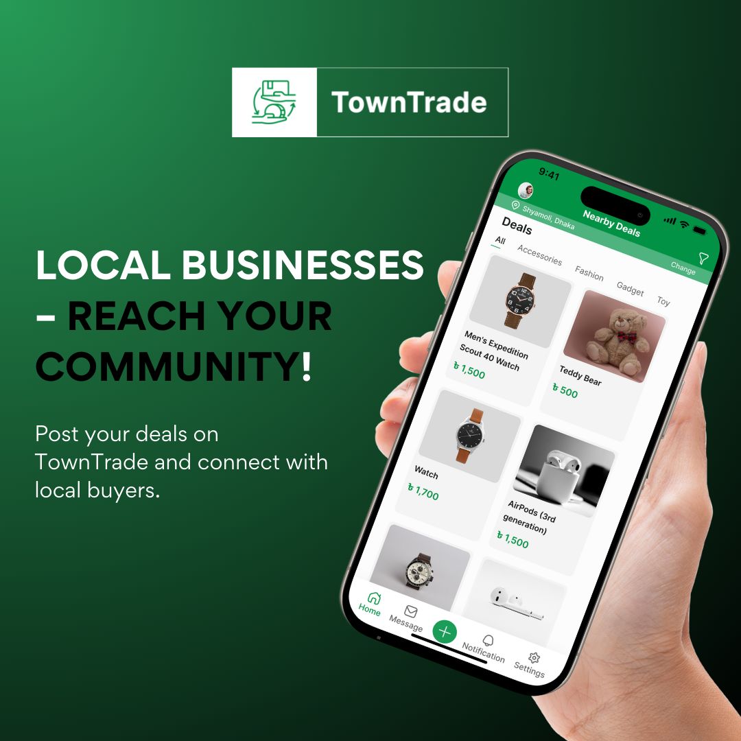dhrubokinfotech's tweet image. Local business owner? Reach your community by posting your deals on TownTrade today! 🌆 

Available now on CodeCanyon.

👉 buff.ly/3UXe9QZ

👀View Demo: buff.ly/3Zd4w3b

#TownTrade #LocalBusiness #ClassifiedApp #Dhrubok