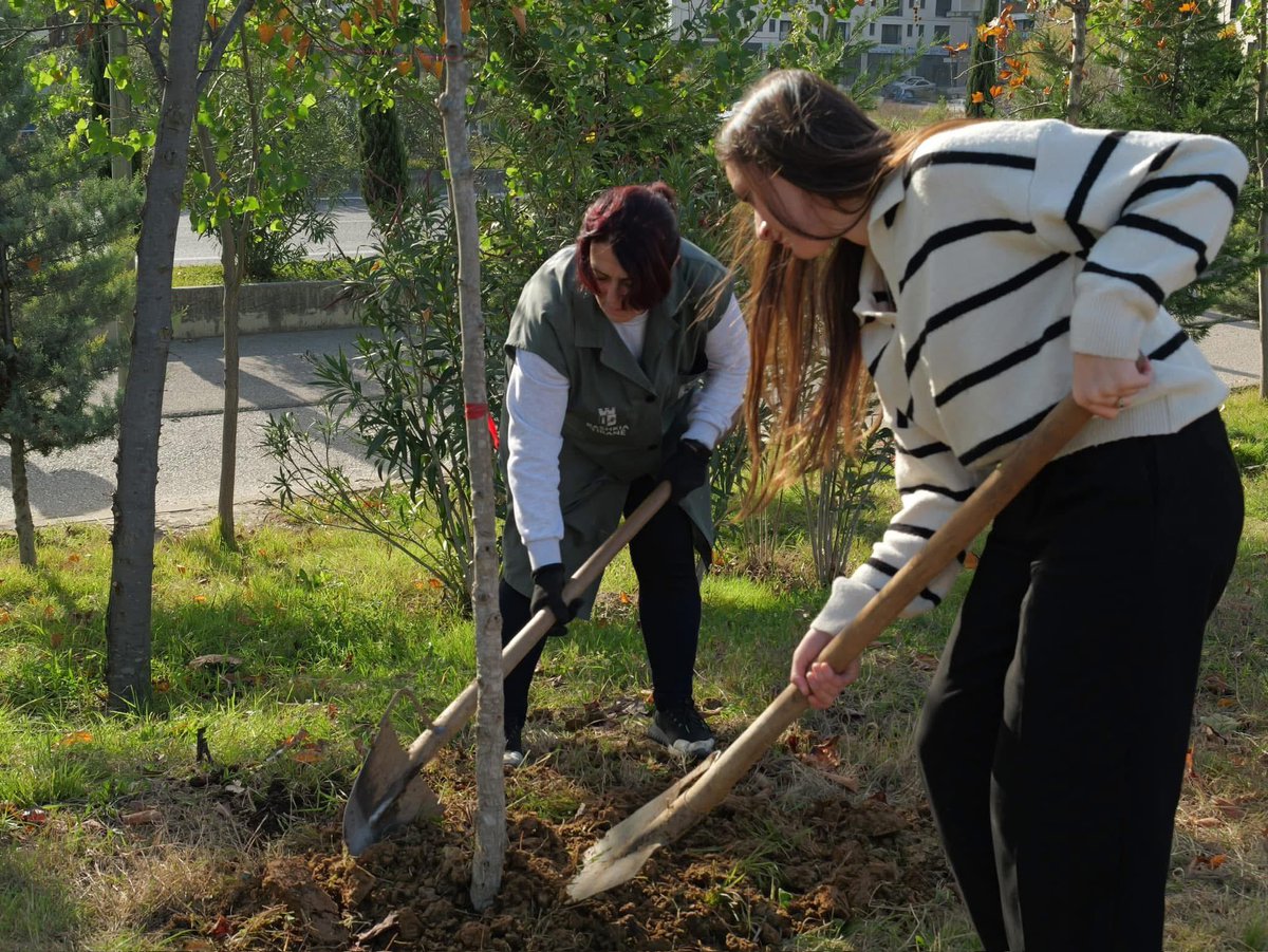 erionveliaj's tweet photo. ➕6️⃣6️⃣ pemë iu shtuan Tiranës! 🌳💚 https://t.co/1OLHm2eb8n