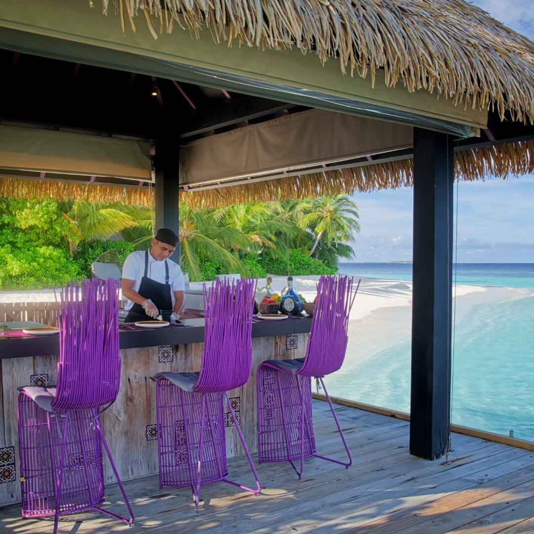 Kandolhu's tweet photo. Ata Roa presenting a light lunch with tacos and ceviches, coupled with sea breeze and a feel good vibe.
#AlaCarte #Foodie #Cuisine #AtaRoa #MaldivesIslands #KandolhuMaldives #VisitMaldives https://t.co/2l3fAtStDJ