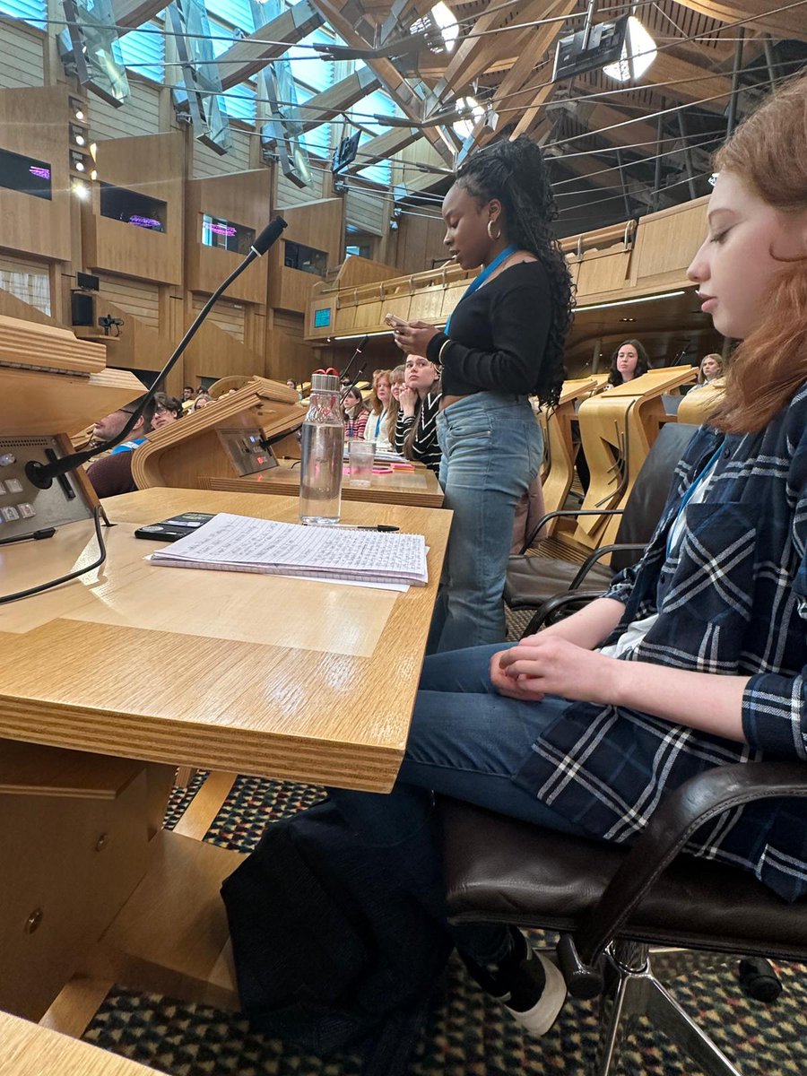 Feji and Abbie recently took part in an event at the Scottish Parliament as Members of the Scottish Youth Parliament. Read the article to find out more #Debate #MSYP

aberdeenshire.gov.uk/news/2024/nov/…