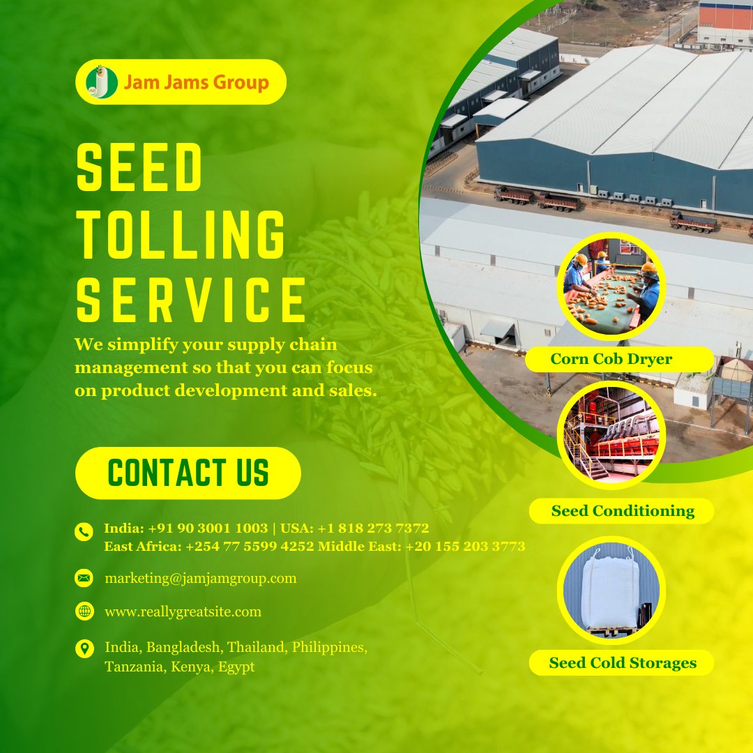 We can help your seed business reach new heights through our full-service Contract production-to-distribution Seed Tolling Services.  #seedindustry #agriculture #farming #seeds #farmers #seedmultiplication #seedconditioning #agritech #agriculture