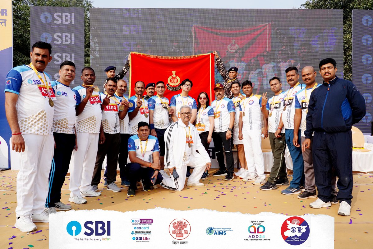 Bihar_PER's tweet photo. Like every year, Excise Department organized Bihar's Biggest Marathon on 1st Dec,24
Here are the few Glipmses of the #SBIPatnaMarathonReloaded
Co-sponsored by @TheOfficialSBI
Managed & Organised by @Add24services
Call us at 7762822624
#runforcause #excisebihar #drystate https://t.co/Suhqna7ncr