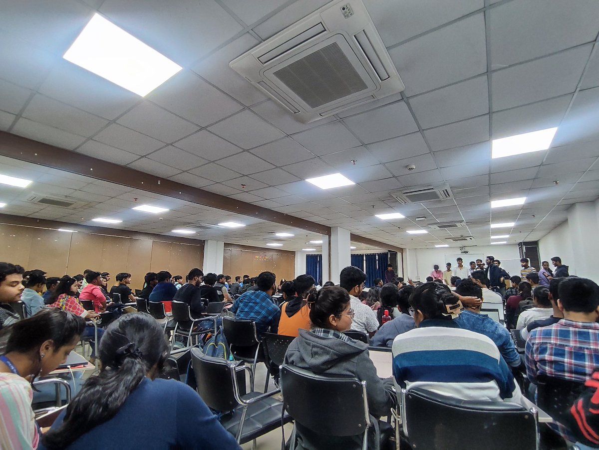 roychowdhury_ar's tweet photo. Hello Everyone👋
Excited to have kickstarted my Python journey with a workshop by @gdscmakaut and our amazing seniors!🚀
Learned the basics and I'm ready to explore more in this powerful language 🐍. Thanks to @mr_sinhaaaa @Adi_7015
#PythonProgramming #TechJ
#Google #India https://t.co/t1VyZMvQa6