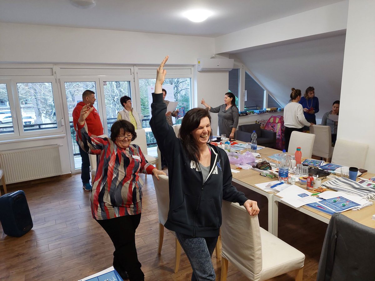 IFRC_Europe's tweet photo. Building resilience, sharing knowledge!

The Serbian Red Cross is training the Hungarian Red Cross on healthy ageing - covering mental, physical, and holistic health. Together for stronger, healthier communities.💪❤️

Learn more: https://t.co/DY5aYqXl2m | @CKSrbije @MVoroskereszt https://t.co/6rPl19c4hv