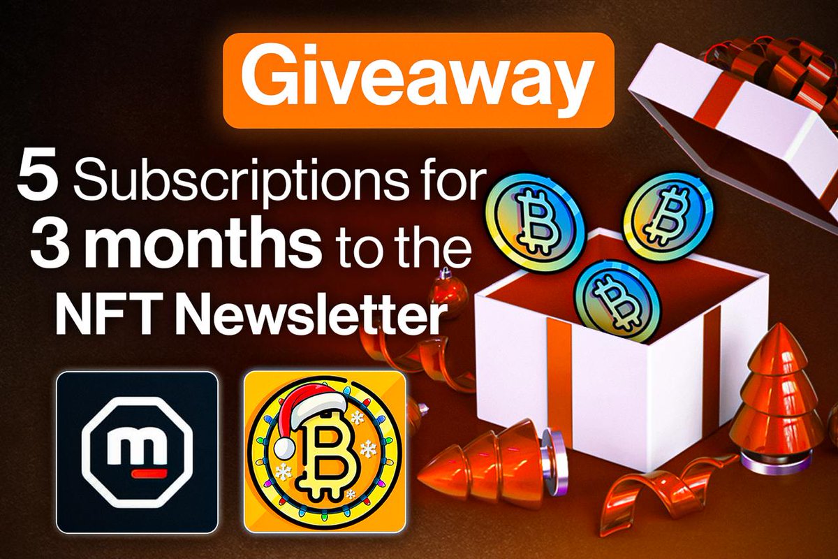 🎅 Christmas - Advent Calendar 🎅

🎉 Win 5x three-month subscriptions for <a href="/LeCryptoDaily/">Le Crypto Daily</a> 🎉

Participating is simple:
1️⃣ Like, Retweet, Comment this post
2️⃣ Follow <a href="/MetaFightOff/">MetaFight</a> &amp; <a href="/LeCryptoDaily/">Le Crypto Daily</a>
3️⃣ Join our Telegram: t.me/MetaFightOffic…

🎁 More prizes are coming this