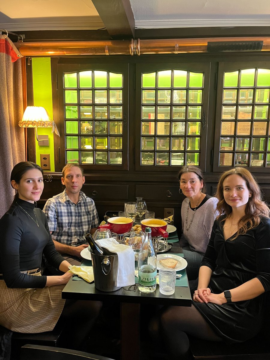 PeterDraberLab's tweet image. Celebrating the holiday season in our lab over a traditional Swiss fondue lunch. A perfect blend of camaraderie and festive cheer🎄🧀 #HolidayGathering #LabLife