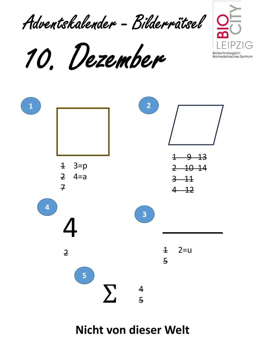 Wer kann heute am schnellsten lösen? Anruf am Empfang: 0341 212070