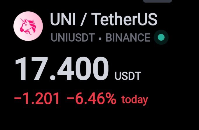 KentLin_2014's tweet photo. $UNI has broken through the $17 support—can it hold? RSI and MACD are looking a bit high right now😰, so a pullback seems likely. But if it holds... I think we’ll see it quickly move into the $20-$30 range! 🧐

#Crypto #UNI https://t.co/TEiY0AyB2H