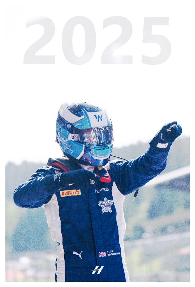 OFFICIEL 🚨

Luke Browning 🇬🇧 participera à la saison 2025 de Formule 2 avec Hitech ! 

Écurie avec laquelle il a terminé 3ème de la Formule 3 en 2024

#F2