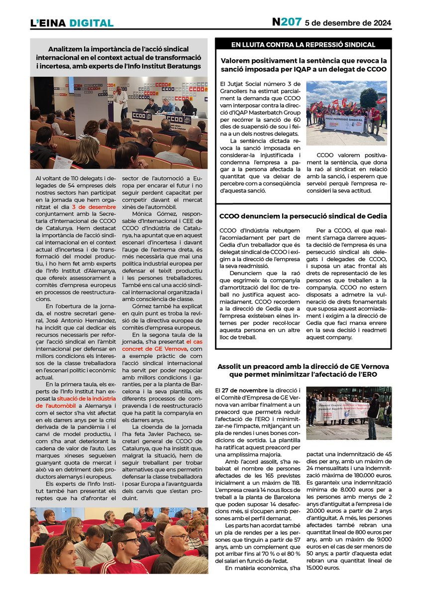 CCOO Indústria Catalunya tweet media