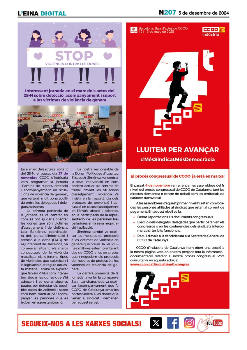 CCOO Indústria Catalunya tweet media