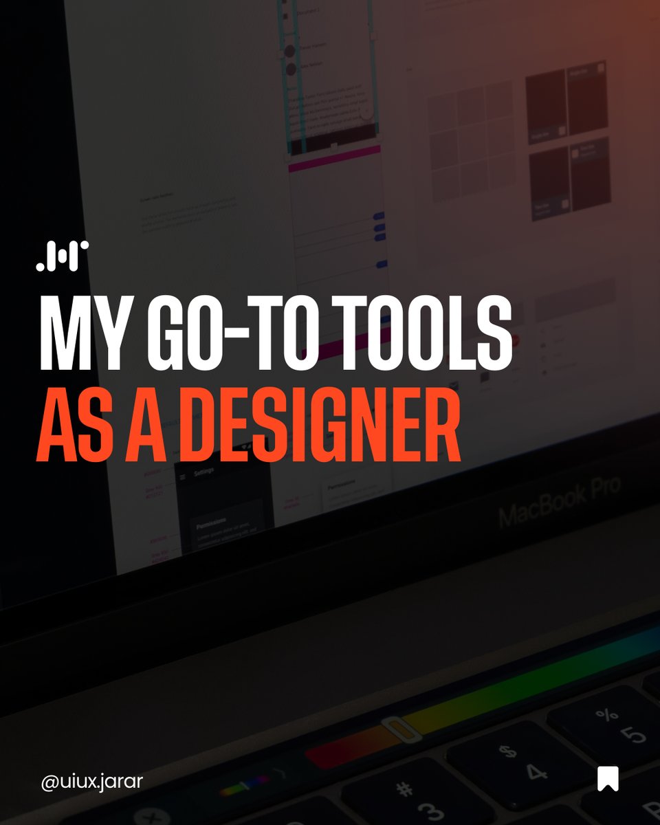 JararMalik's tweet photo. Every designer has their secret weapons! Here are my go-to tools that make designing smoother, faster, and more creative.

From brainstorming to prototyping to communicating, these essentials help bring my ideas to life. What are your must-haves?

#DesignTools #MyGoToTools #UIUXDesign #CreativeProcess #GraphicDesign #Prototyping #WebDesign #DigitalDesign #DesignerLife #DesignInspo
