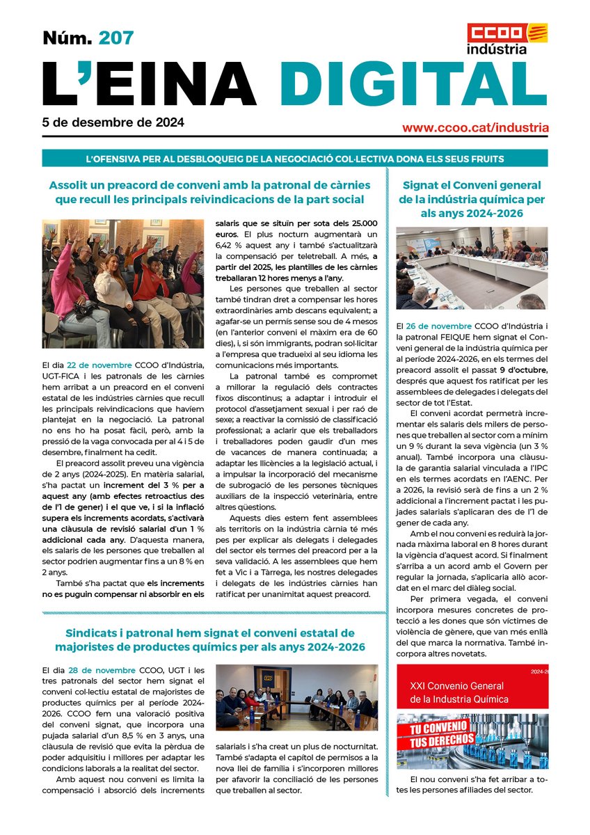 CCOO Indústria Catalunya tweet media