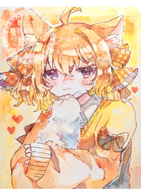 念願の!ホルベイン透明水彩の12色セットを買ったので試し描き#透明水彩 