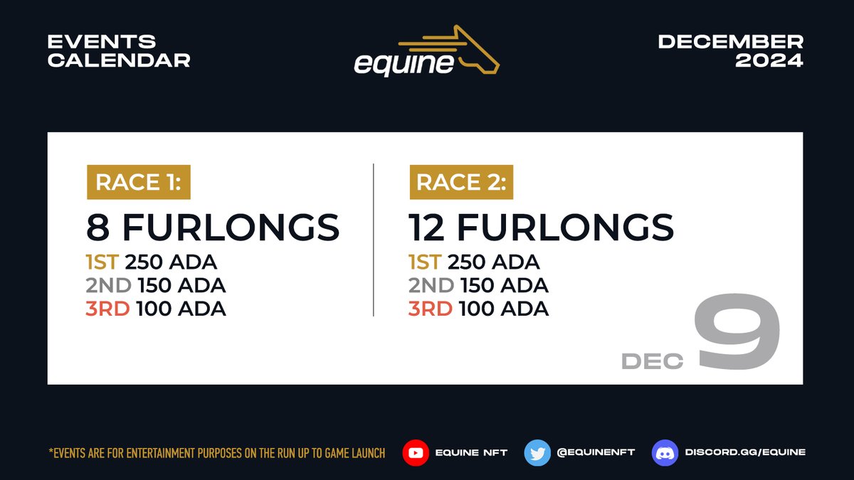 Invitational Rerace - Today 14.00 UTC

1. If you are eligible, please register your horse now.

2. If you require technical support, please dm us or use the beta testing channel in discord.