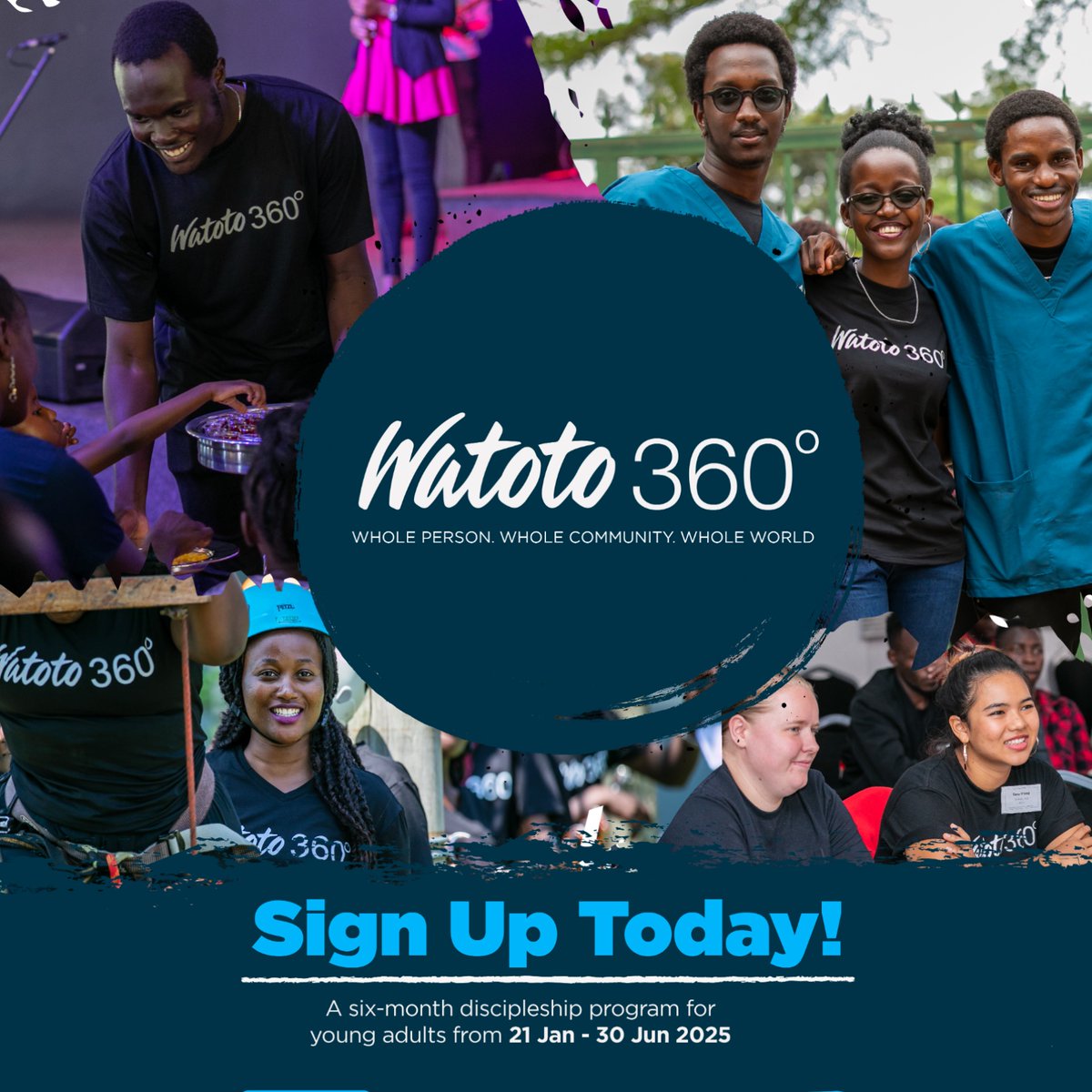 WatotoMPM's tweet photo. Ready to grow in leadership, life skills, and faith? 

Watoto360° is a 6-month mentorship programme for young adults aged 18-25, starting January 21, 2025. Dive into a life-changing journey of spiritual growth, leadership training, and community impact.

📌 Applications are open now!

Register here: https://t.co/MvO4XihVjn
Questions? Email us at: watoto360@watotochurch.com

Let’s prepare you to make a difference in your world for God’s glory! 

#Watoto360 #MentorshipMatters #LeadershipGrowth #SpiritualJourney #PurposeDriven https://t.co/5vSdV5Ds5p