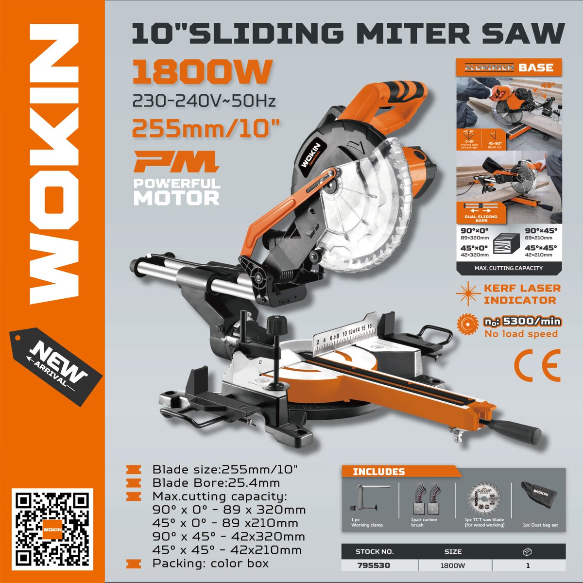 wokinglobal's tweet photo. New Arrival!💥💥 WOKIN Sliding Miter Saw. Welcome to contact our sales and local distributors to consult and order.
795530: https://t.co/UorMj3IiuF
795532: https://t.co/5OnED3d8QG
#wokintools #wokin #slidingmitersaw #mitersaw
#powertools #woodworkingtools #NewArrival https://t.co/eZLdb6LKOh