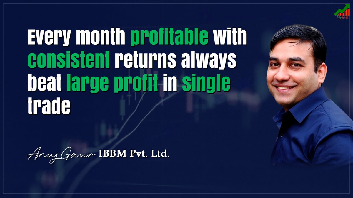 anujgaur87's tweet image. Consistency over chaos #LongTermSuccess #FinancialDiscipline #ConsistentReturns #WealthBuilding #StockMarketIndia #trading #OptionsTrading