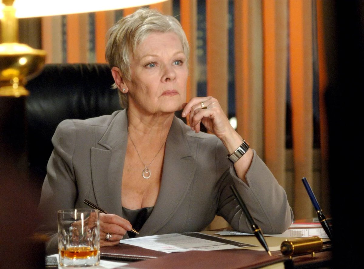 PopCrave's tweet photo. Happy 90th birthday to the talented Judi Dench. https://t.co/Nqhm88iPjq