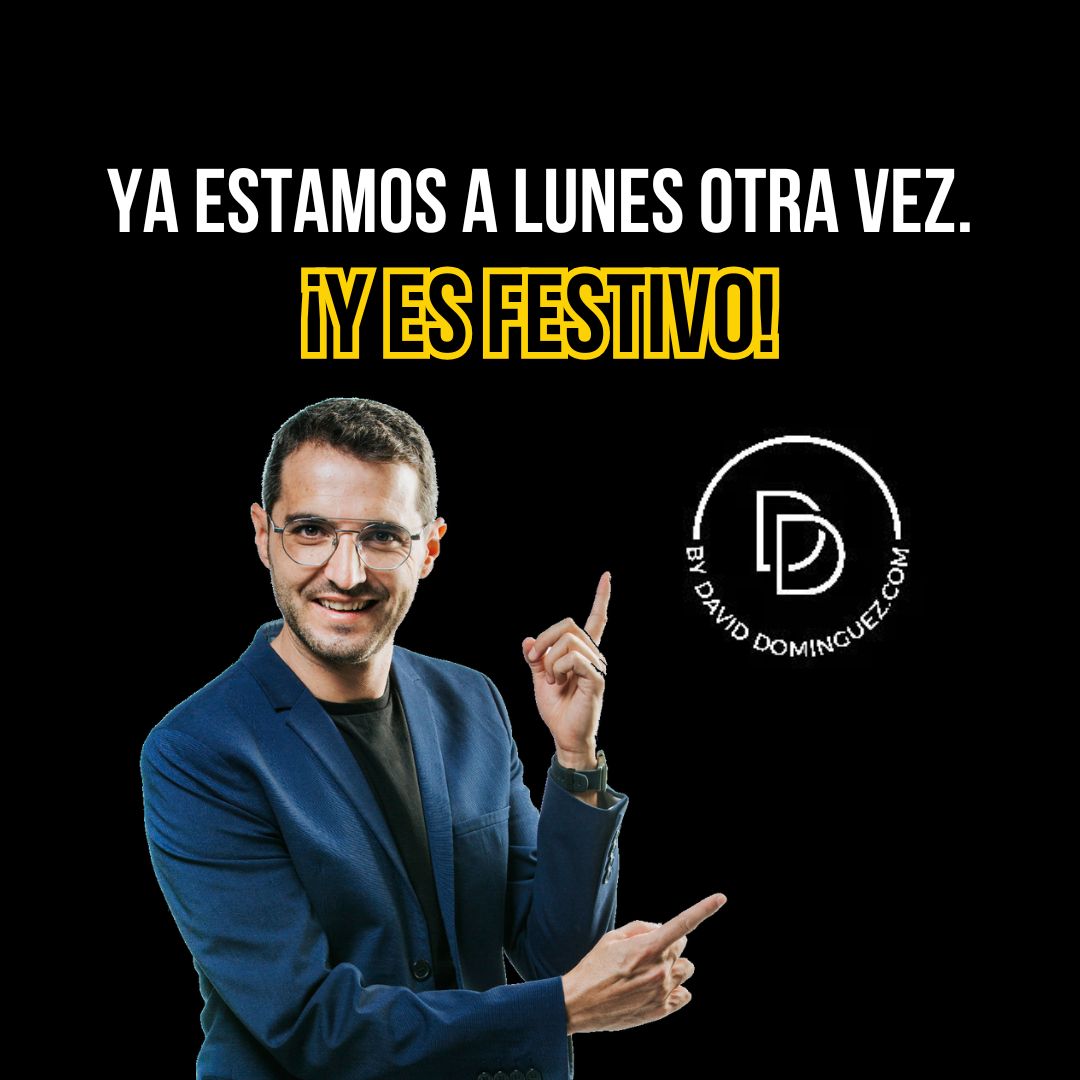¡Feliz lunes festivo! 😄

💪 ¡Empezad tod@s la semana con fuerza!

🎟️ 𝙗𝙮𝙙𝙖𝙫𝙞𝙙𝙙𝙤𝙢𝙞𝙣𝙜𝙪𝙚𝙯.𝙘𝙤𝙢 🎟️

#felizlunes #standup #standupcomedy #interpretacion #aplausos #escena #monólogo #teatros #actuación #risasymasrisas #cajaderisasoficial #risas #risass