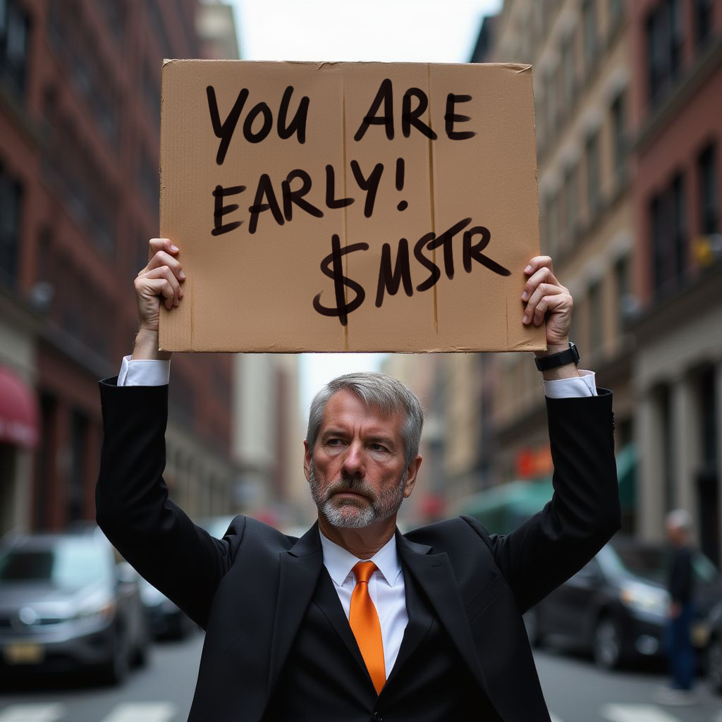 You are still early. #MSTR2100 $MSTR