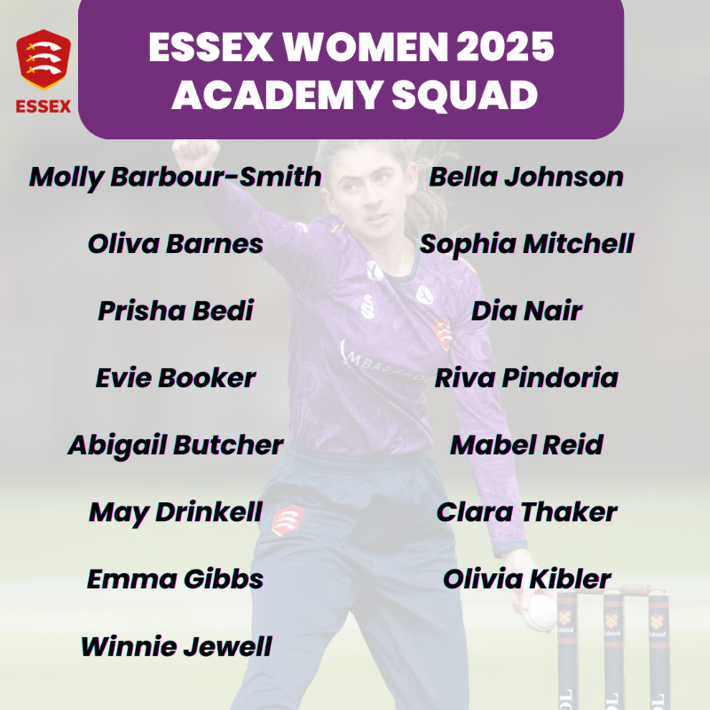 EssexWomen's tweet photo. 👋 Introducing our 2025 Essex Women's Academy!

🦅 #FlyLikeAnEagle