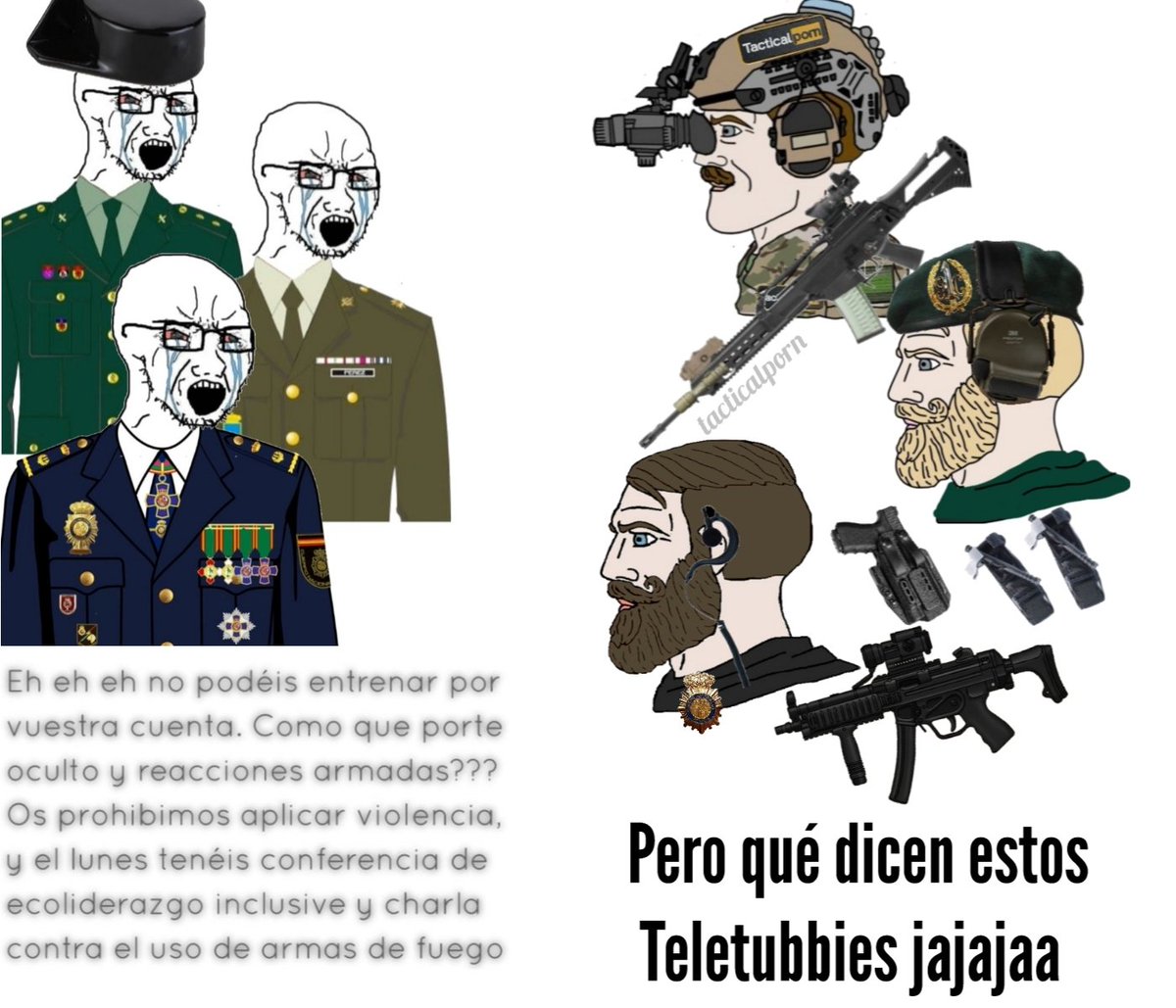tacticalporn's tweet photo. Buenos días.

Pikoletos🤝Maderos🤝Militronchos https://t.co/dYty84pQj9