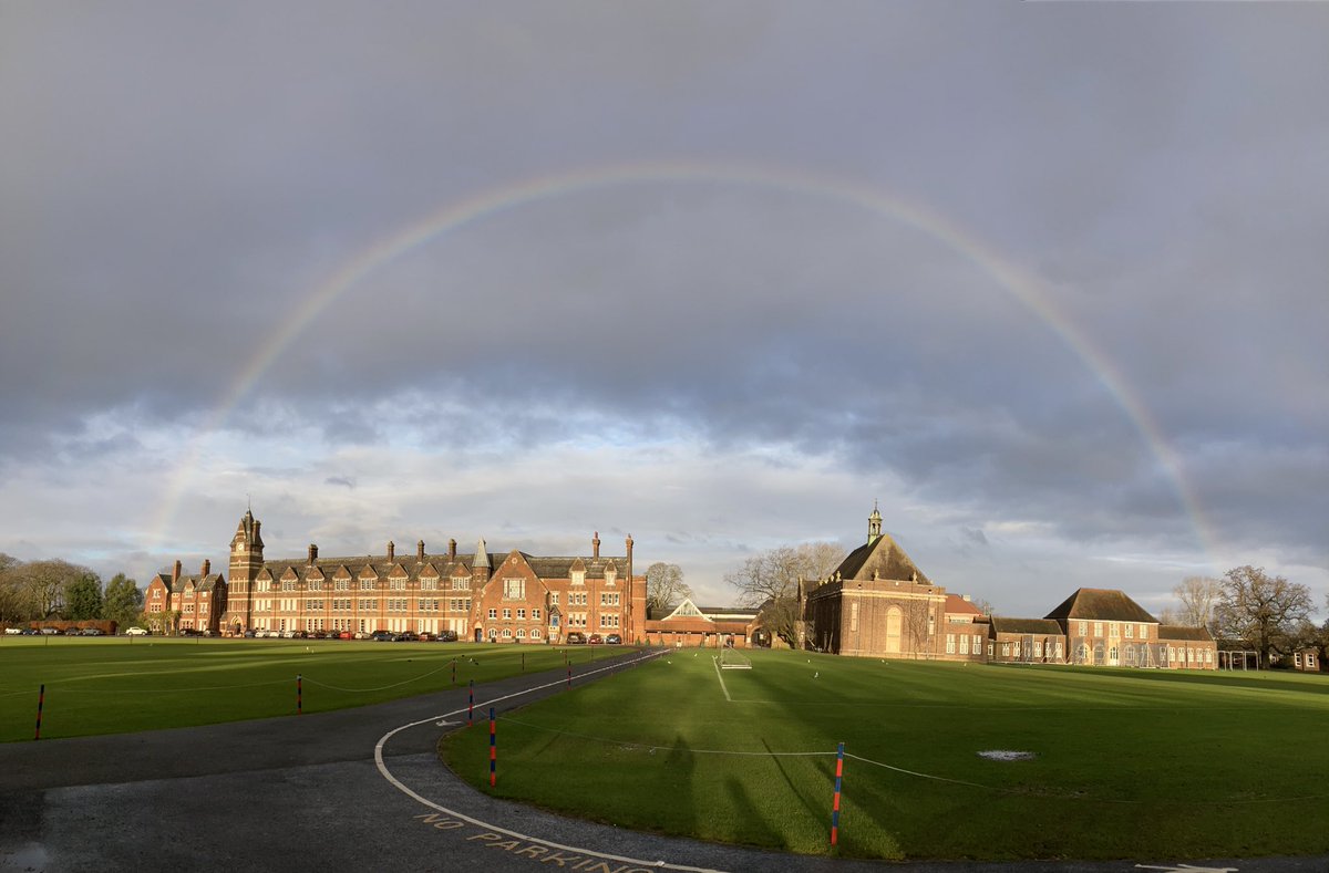 After the storm - an Advent sign of Hope, Peace, Joy &amp; Love. 
<a href="/felstedprep/">Felsted Prep School</a> <a href="/FelstedSchool/">Felsted School</a>