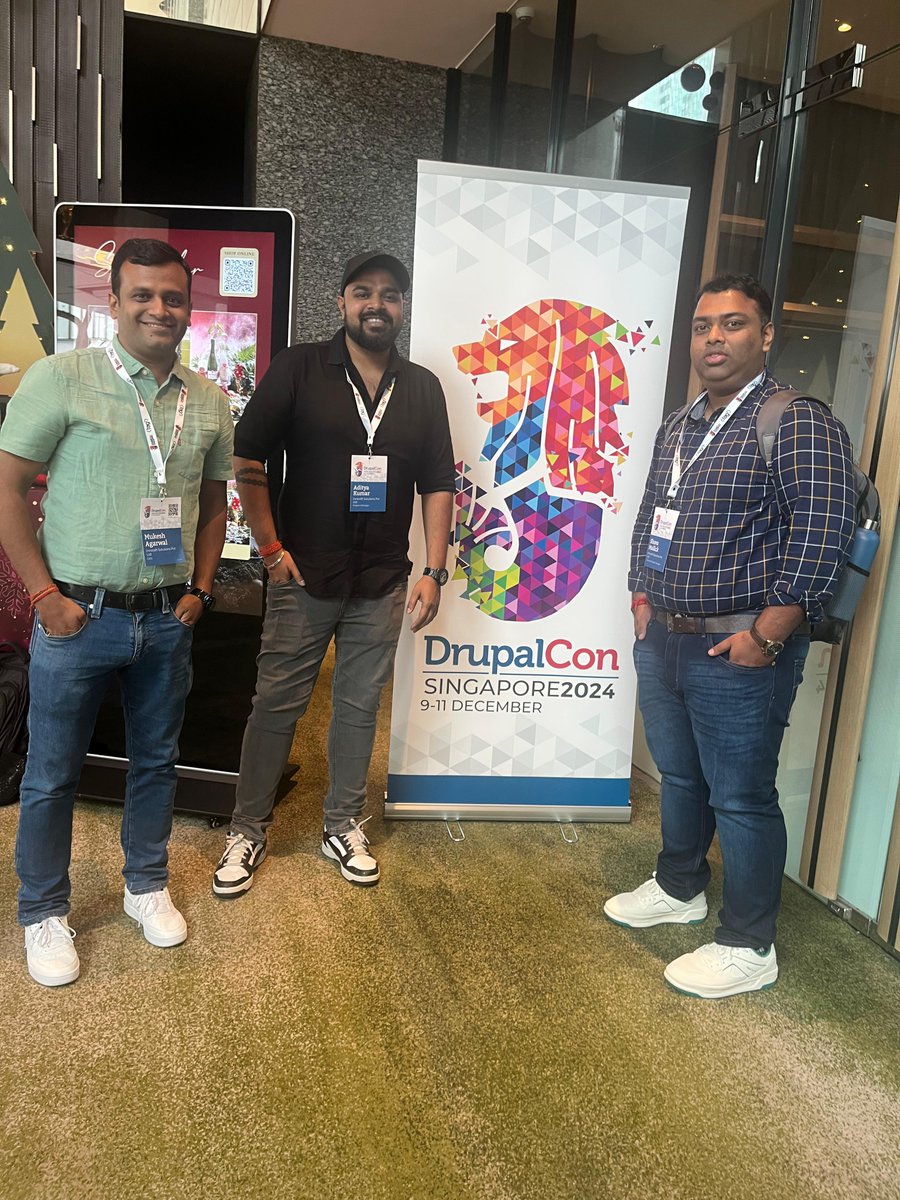 Just kicked off an amazing journey at #DrupalConSingapore 2024! Excited to connect with visionaries in the Drupal community and dive into sessions on sustainable marketing solutions, the future of Drupal, and more. Let’s innovate together! 🌍✨ #DrupalCon #WebDev #innoraft