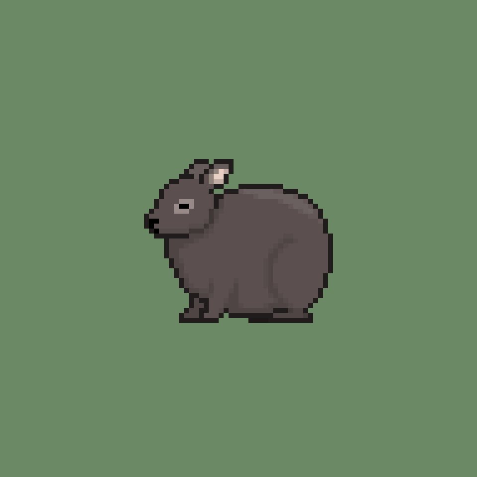 amana_pixel's tweet photo. アマミノクロウサギ
#pixelart #ドット絵 #毎日ドット絵
#アマミノクロウサギ #amamirabbit https://t.co/cVXhxVpgTo