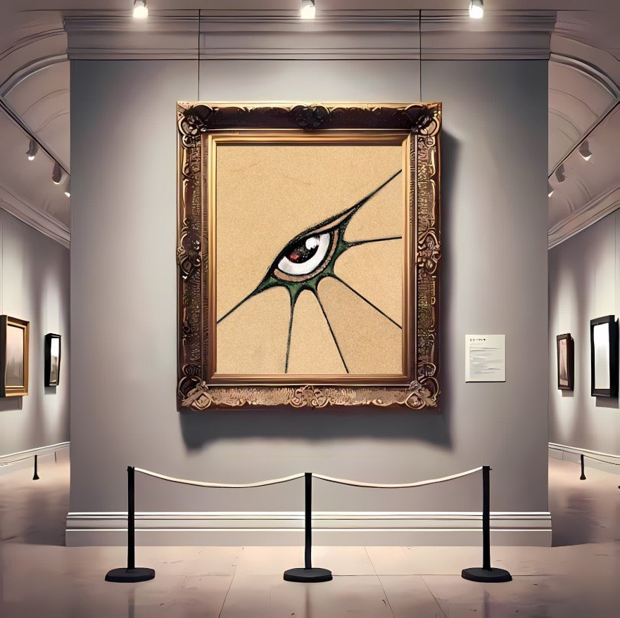$Eye will be top art meta and flip #ban in this circle, now this seems a joking because mcap has 100 times difference,let us mark it and check after 3 month. 
CA: 6MAWnfagDCzqmHQh88FVt9F1zzLqXpwGJpaL7zUTpump