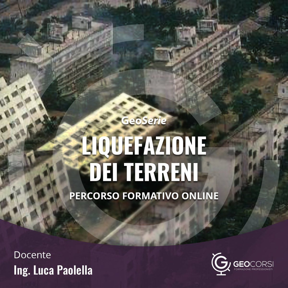 🤩 GeoSerie formativa #liquefazione
☑️ 𝐋𝐢𝐪𝐮𝐞𝐟𝐚𝐳𝐢𝐨𝐧𝐞 𝐝𝐞𝐢 𝐭𝐞𝐫𝐫𝐞𝐧𝐢 lnkd.in/eHCNSbvt 
Corsi:
✔️ 𝗥𝗶𝘀𝗰𝗵𝗶𝗼 𝗱𝗮 𝗹𝗶𝗾𝘂𝗲𝗳𝗮𝘇𝗶𝗼𝗻𝗲
✔️ 𝗠𝗶𝘁𝗶𝗴𝗮𝘇𝗶𝗼𝗻𝗲 𝗱𝗲𝗹 𝗿𝗶𝘀𝗰𝗵𝗶𝗼 𝗱𝗮 𝗹𝗶𝗾𝘂𝗲𝗳𝗮𝘇𝗶𝗼𝗻𝗲
🔗lnkd.in/eHCNSbvt