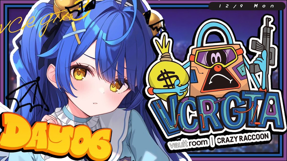 ໒꒱‧⁺ sᴛʀᴇᴀᴍ ɪɴғᴏ ××━━━━━━━━ 🕑19:00～ ˗ˋˏ #VCRGTA3